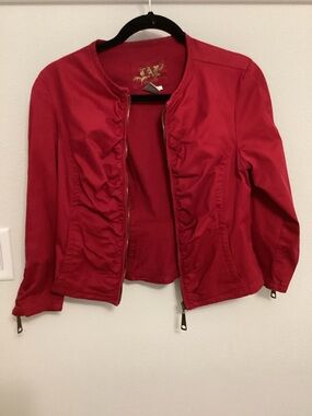 Red Cotton jacket
